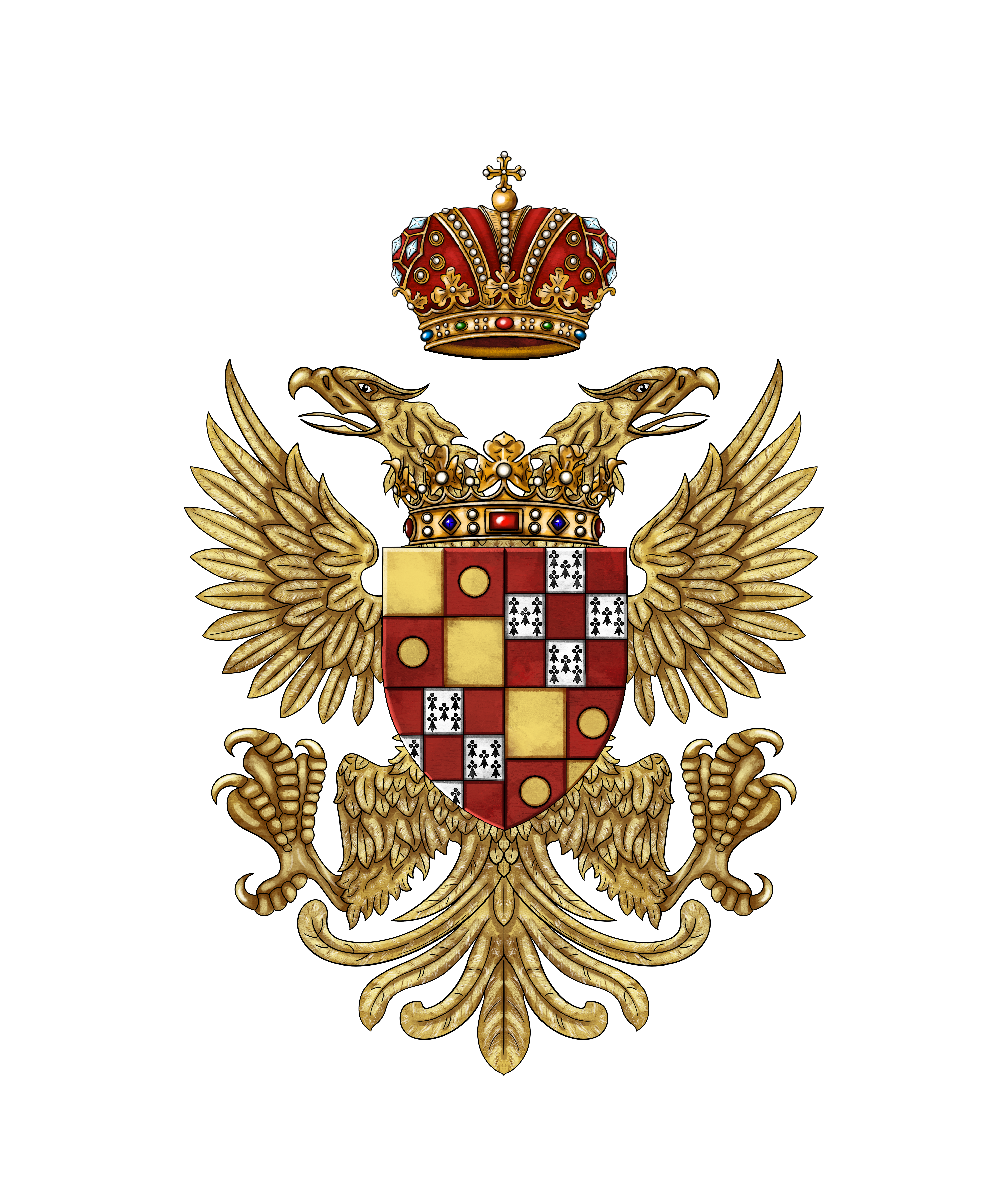 Grand Arms of the House of Zaccaria de Damalà